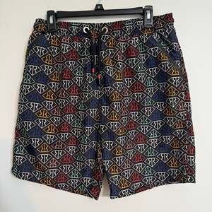 Rich & Rotten Large Mesh Swim Exercise Shorts‎